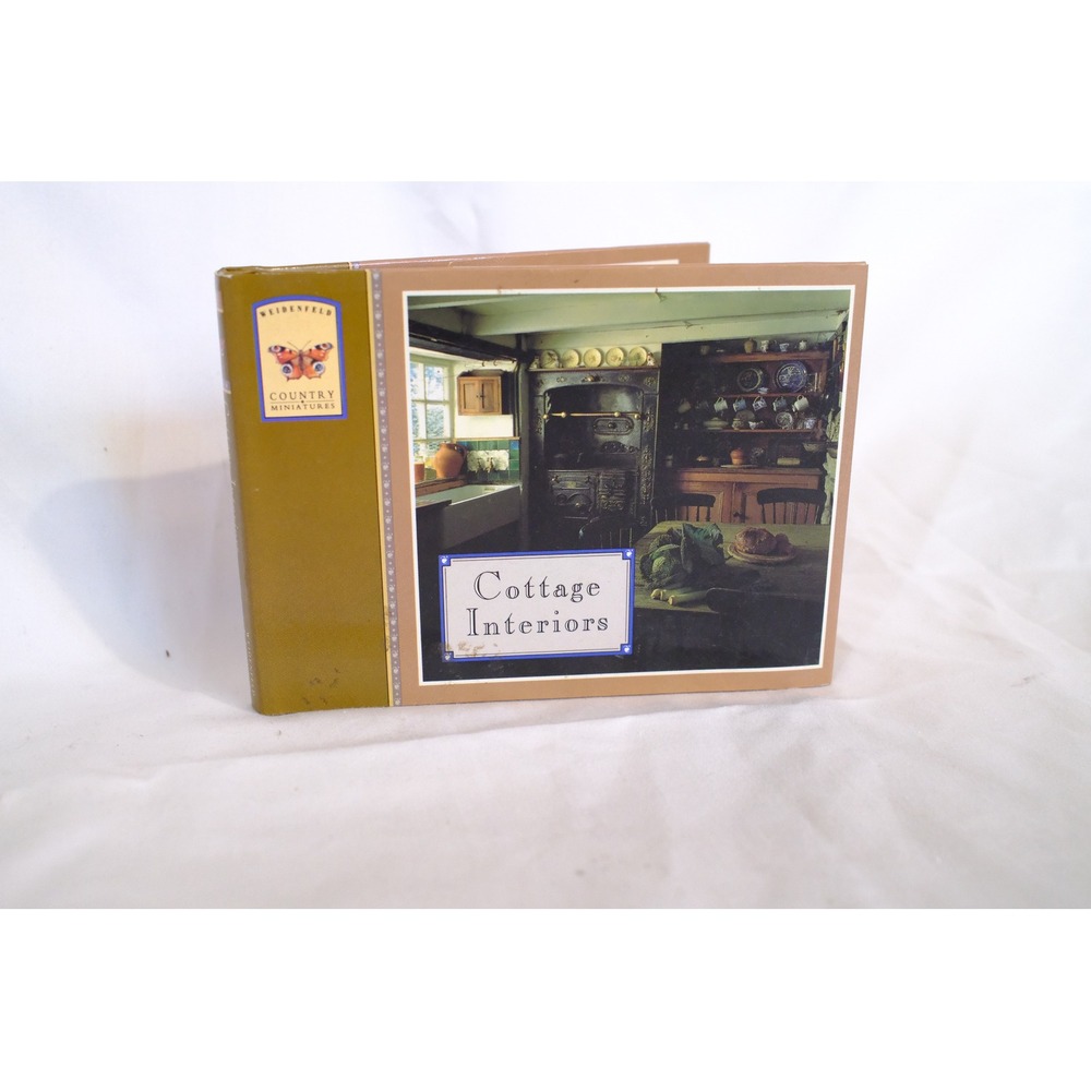 Vintage 1994 Cottage Interiors Book Weidenfeld Country Miniatures English Decor